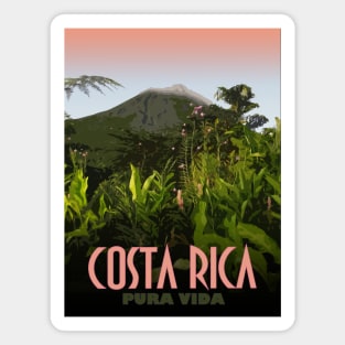 Costa Rica Pura Vida Magnet